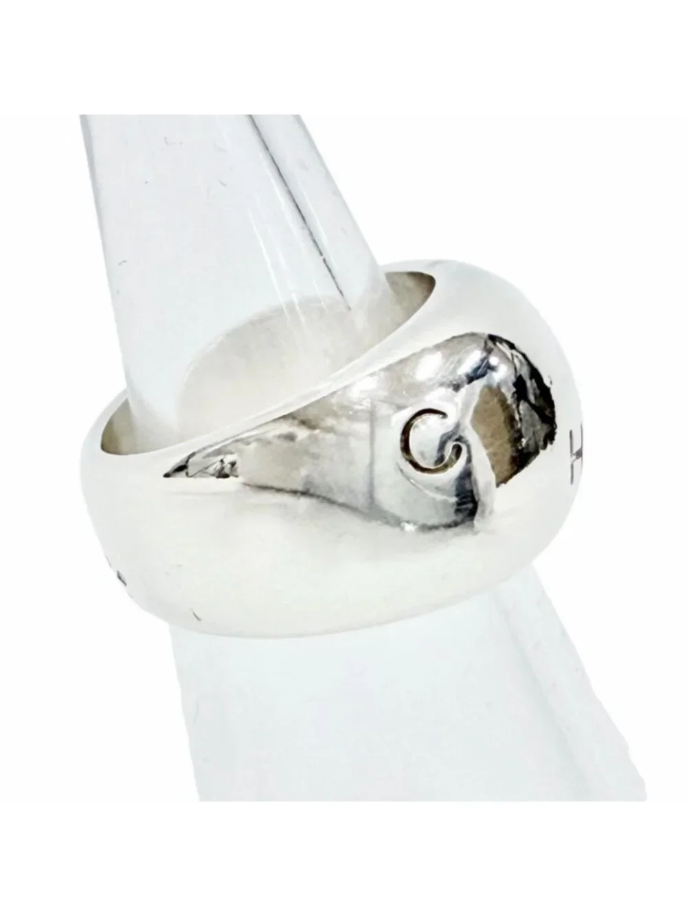 Chanel 925 Log Ring Silver Recommended